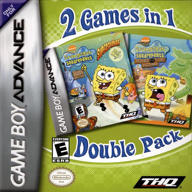 2 Games in 1 Double Pack: SpongeBob