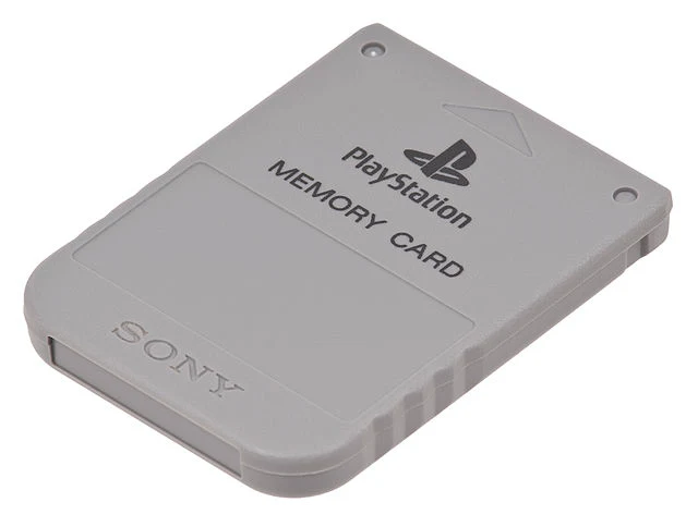 PS1 Memory Card (carte mémoire)