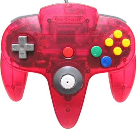 Watermelon Red Controller N64