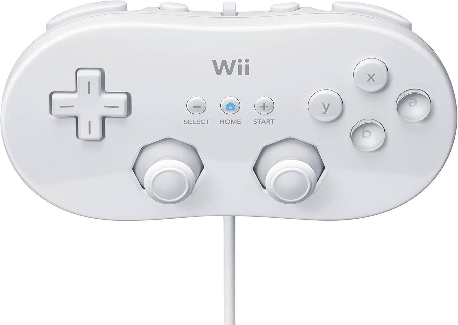 Manette Wii Classic blanche